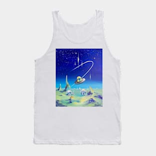 Zap Cat Flees Planet Nope Tank Top